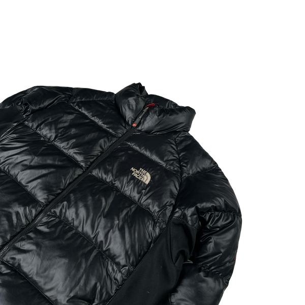 North Face Black Summit Series 800 Down Hooded Puffer Jacket - XS