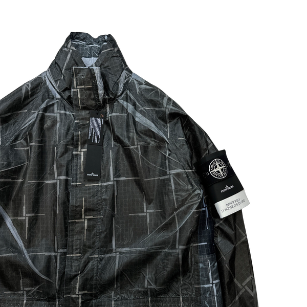 Stone Island 2017 Paper Poly House Check Jacket - Medium