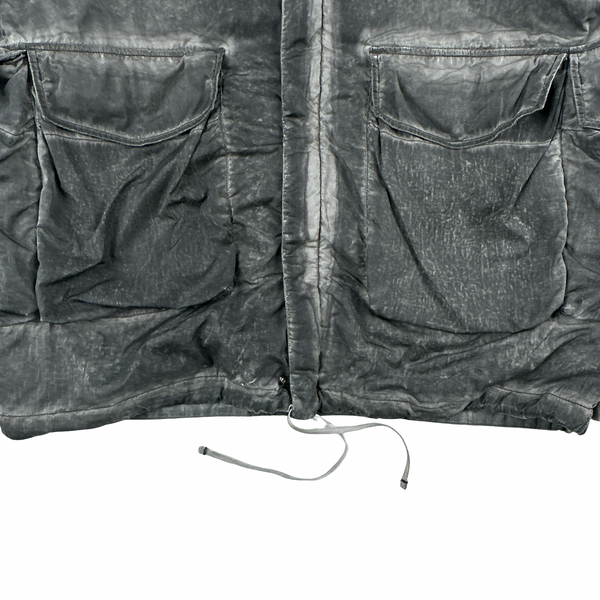CP Company x Palace Grey Nylon La Mille Goggle Jacket - XL