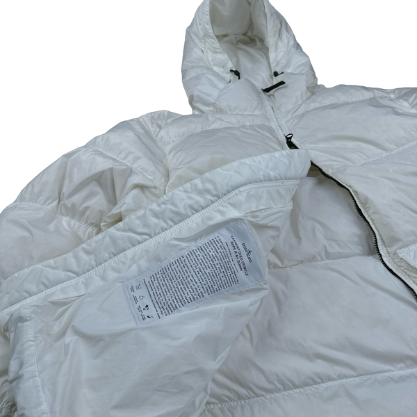 Stone Island 2024 Undyed Sample Crinkle R-NY Down Puffer Jacket - XXL