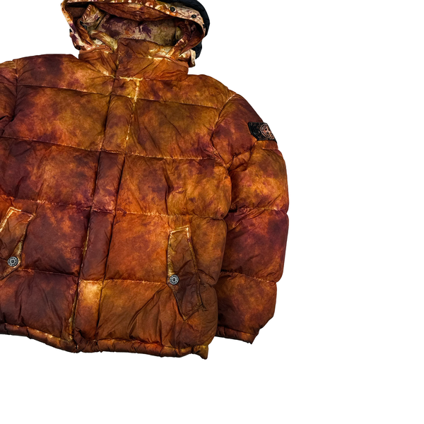 Stone Island x Supreme Paintball Camo Crinkle Reps Puffer Jacket - Small