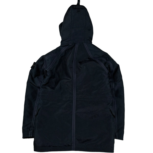 Stone Island 2010 Navy Oxford Nylon Parka Jacket - Small