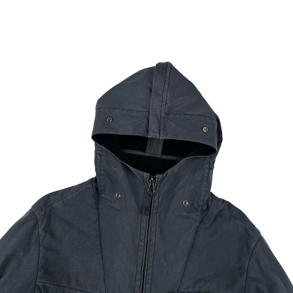 Stone Island 2016 Jersey Shell Split Velvet Hood Jacket - Small