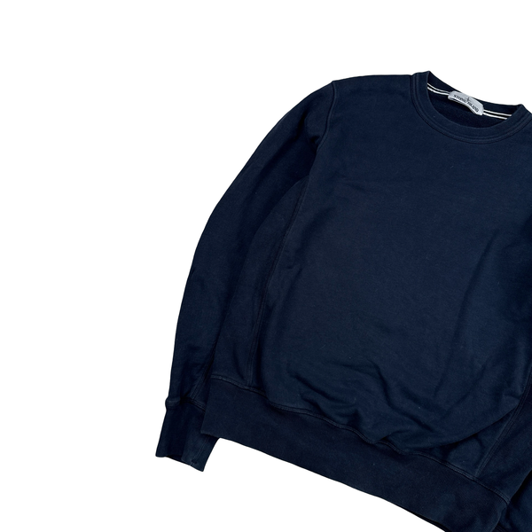 Stone Island 2014 Cotton Navy Crewneck Jumper - Medium