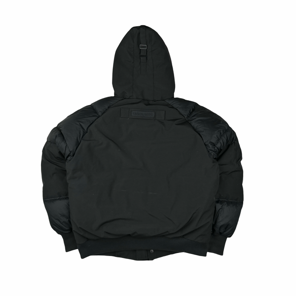 Canada Goose Black Down Chilliwack Bomber Puffer Jacket - Large