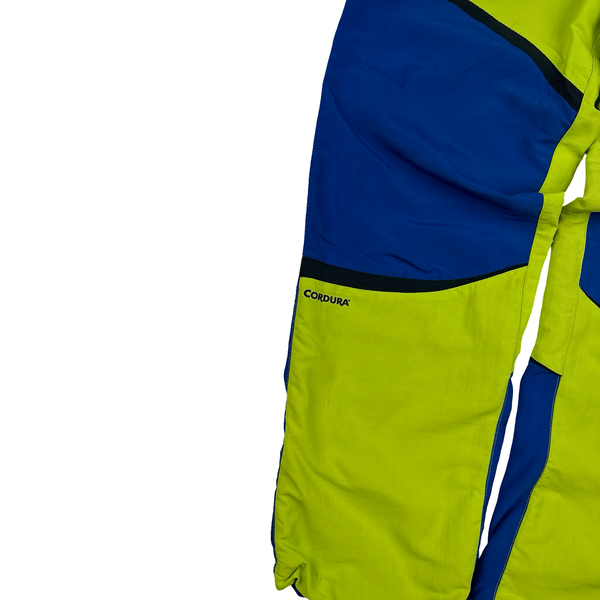 Palace Cordura Neon Blue Loose Fit Trackpants - Small