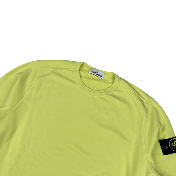 Stone Island 2019 Yellow Sweatshirt - XL