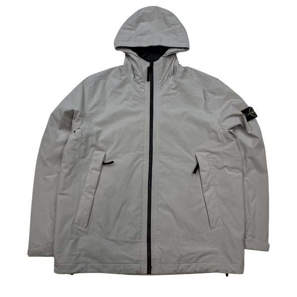 Stone Island 2021 Light Grey Primaloft Soft Shell Jacket - XXL
