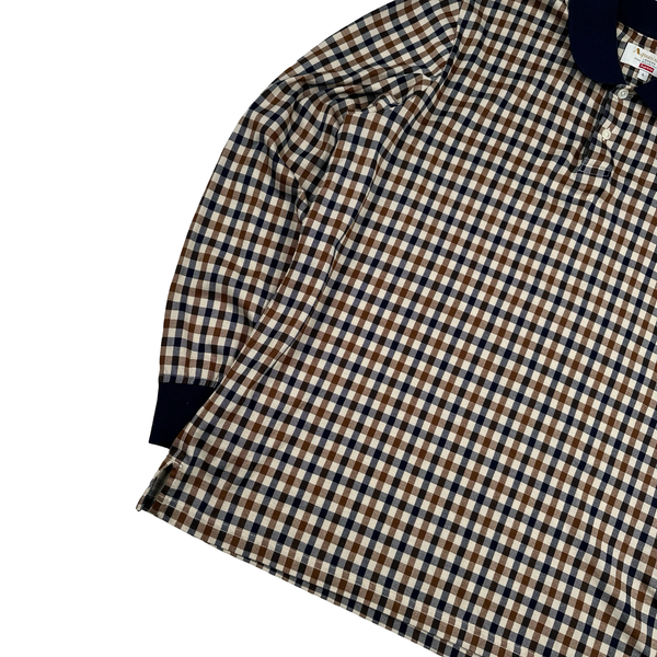 Aquascutum X Supreme Checked Longsleeve T Shirt - Large