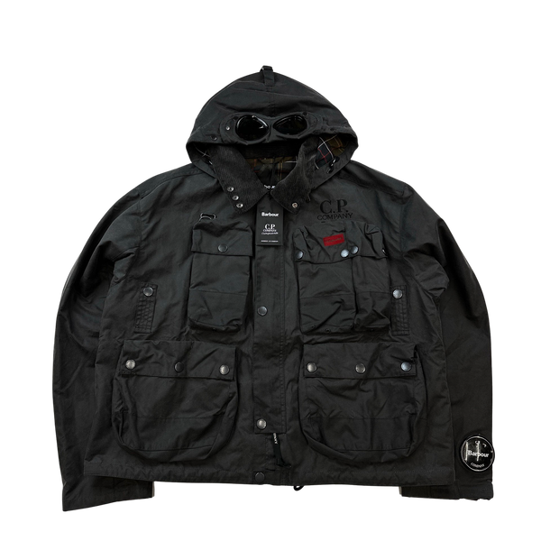 CP Company x Barbour Multi Pocket 500 Mille Waxed Jacket - XXL