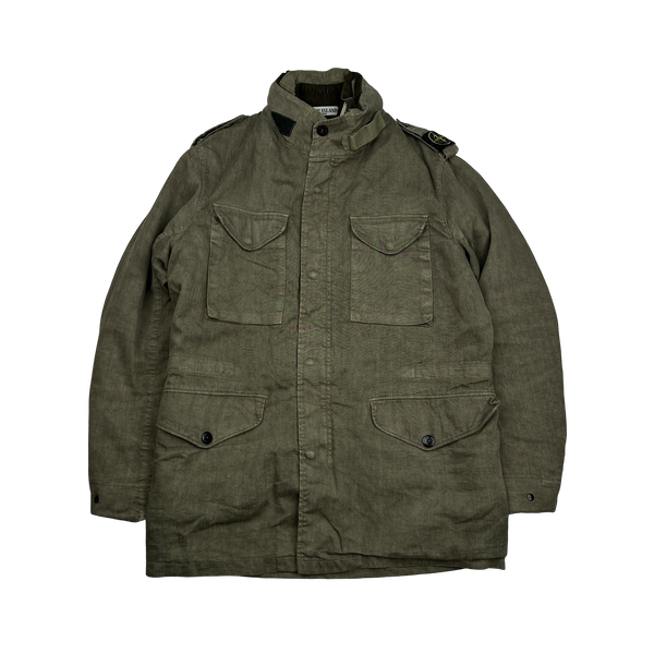 ジャケット・アウター stone  05AW lino flax field jacket 05A/W Stone Island 
