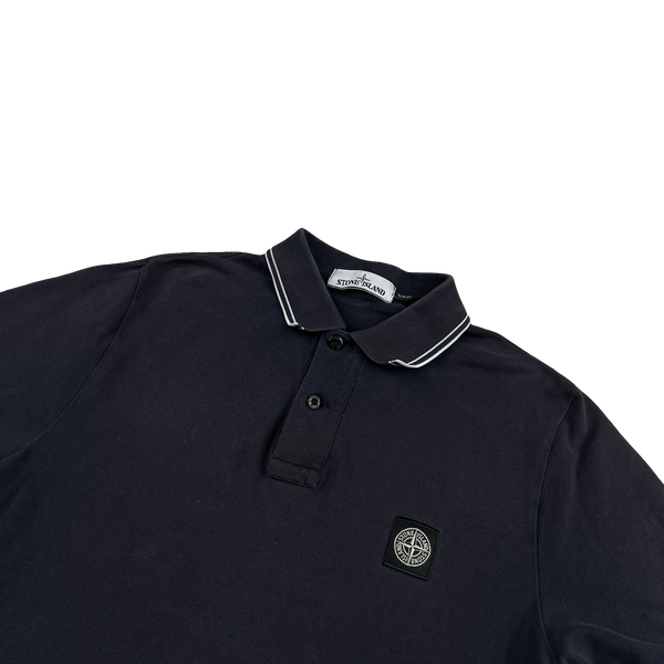Stone Island 2018 Charcoal Polo Shirt - Large