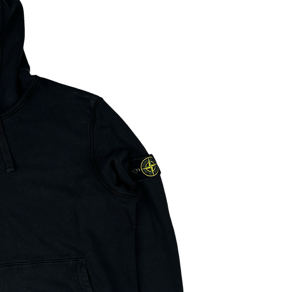 Stone Island 2021 Black Pullover Hoodie - XL