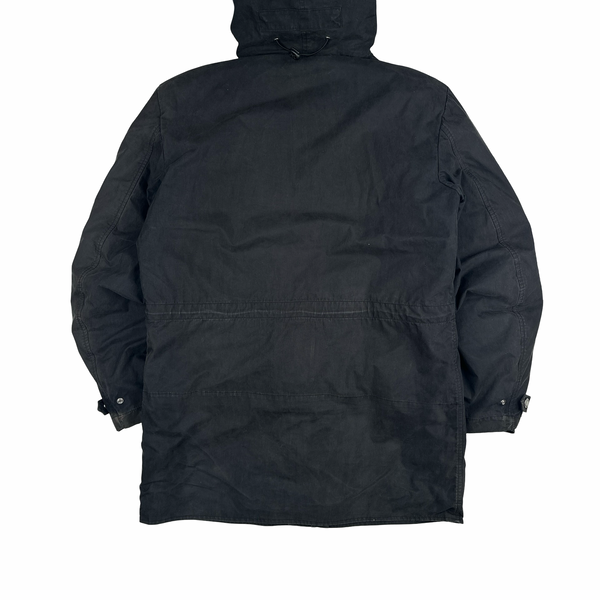 CP Company Vintage 2004 Fur Hooded Lined Parka Jacket - Large