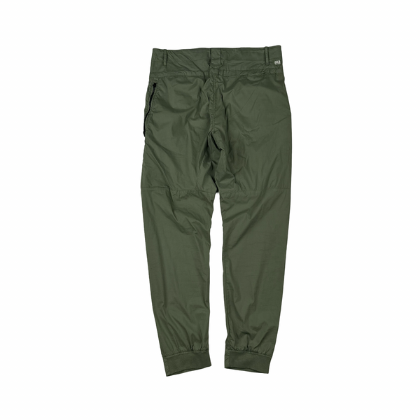 CP Company Olive Green Lens View Cargo Trousers - 32"