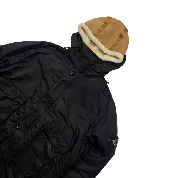 Stone island blanket lined david tc on sale fishtail parka