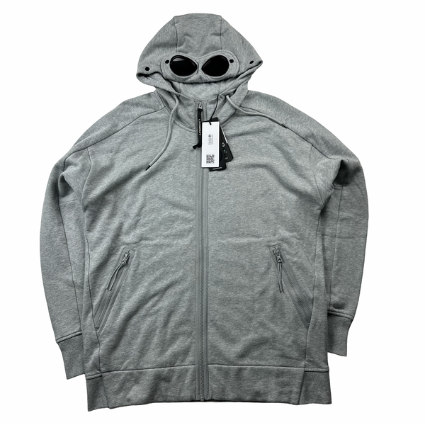 CP Company Goggle Hoodie Light Grey - XXL