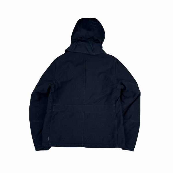 Stone Island 2015 Navy Nylon Blend Shadow Project Jacket - Large