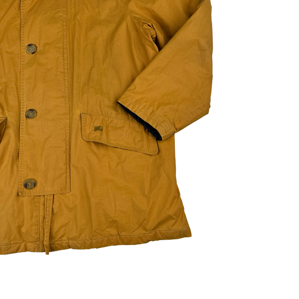 Burberry Orange Nova Check Lined Jacket - XL