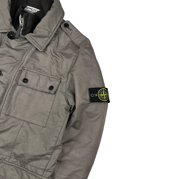 Stone Island Dark Beige Dark TC Military Jacket - Medium