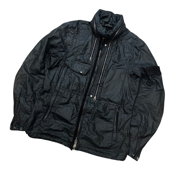 Stone Island Black Opak Shadow Project Jacket - Medium