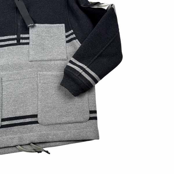 Stone Island 2019 Panno Jaquard Pullover Wool Jacket - Large