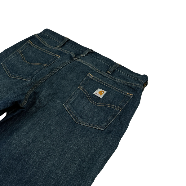 Carhartt Dark Denim Loose Fit Jeans - 38"