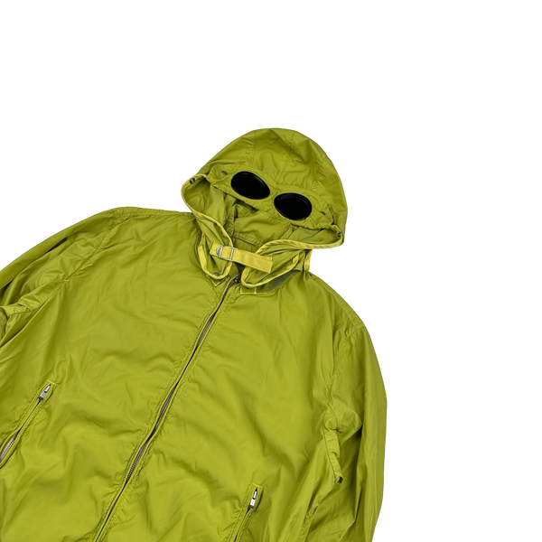 CP Company 2009 Lime Nylon Goggle Jacket - XL