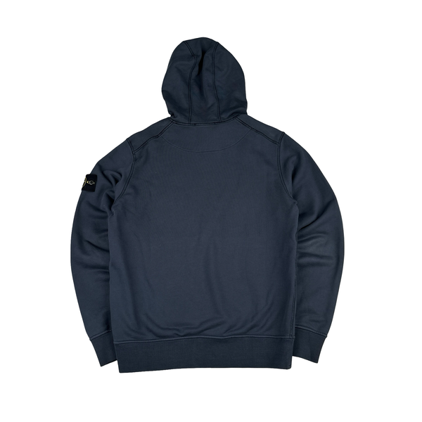 Stone Island 2022 Navy Pullover Hoodie - Medium