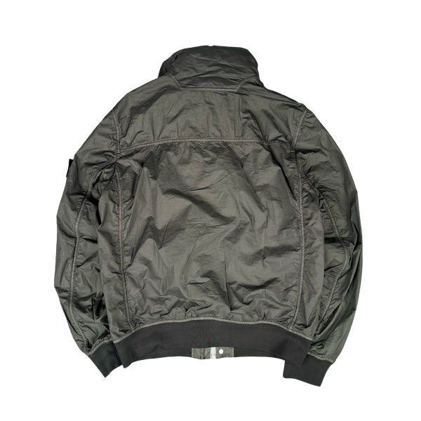 Stone Island 2013 Khaki Green Membrana TC Hooded Jacket - Large