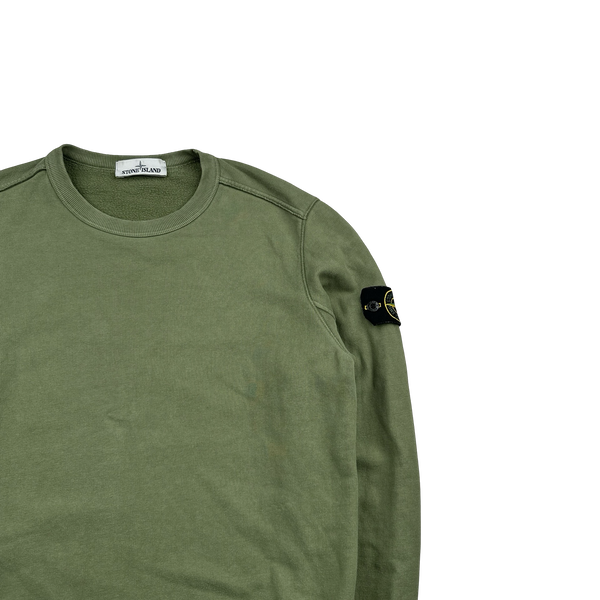 Stone Island 2017 Green Sweatshirt Crewneck - Small