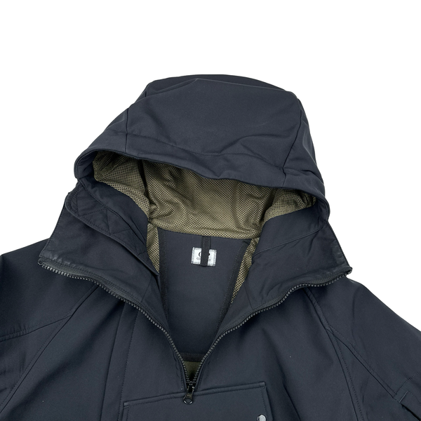 CP Company Black Soft Shell Jacket - Large