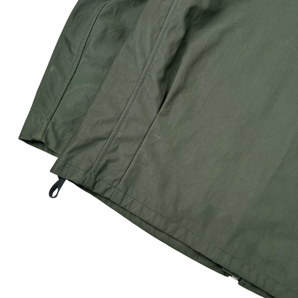 Stone Island Khaki Nylon Vintage SS2000 Zipped Jacket - Large