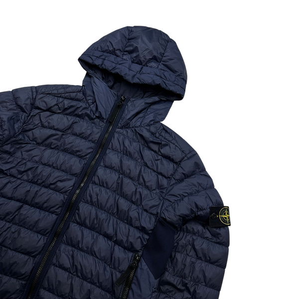 Stone Island 2018 Navy Blue Down Filled Puffer - Medium
