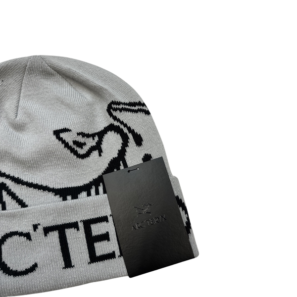 Arcteryx Grey Two Tone Spellout  Beanie