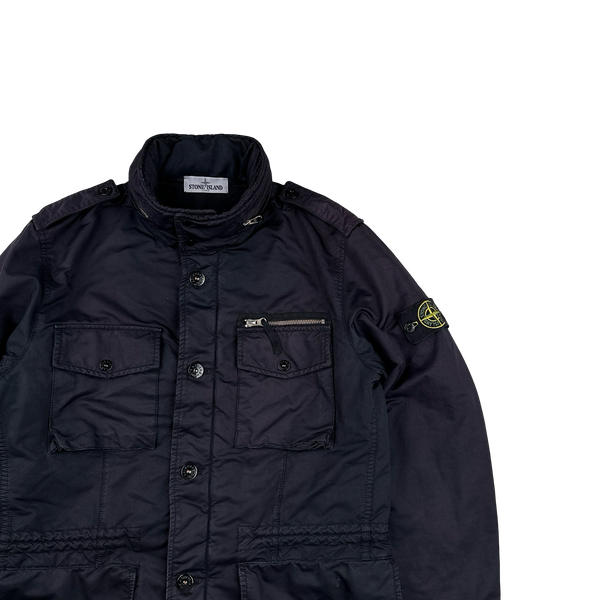 Stone Island 2013 Navy Quilted David TC Field Jacket - Medium
