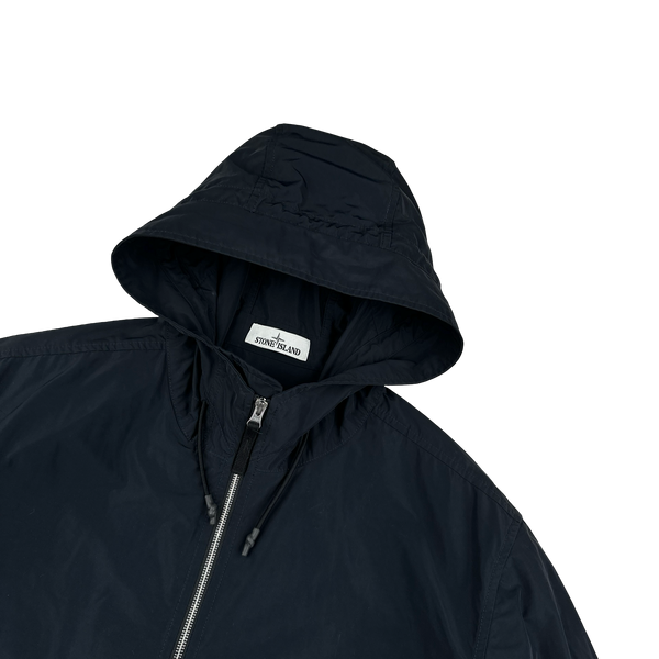 Stone Island 2021 Black Micro Reps Parka Jacket - 3XL