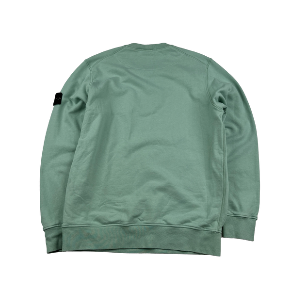 Stone Island 2024 Mint Green Crewneck Jumper - XL