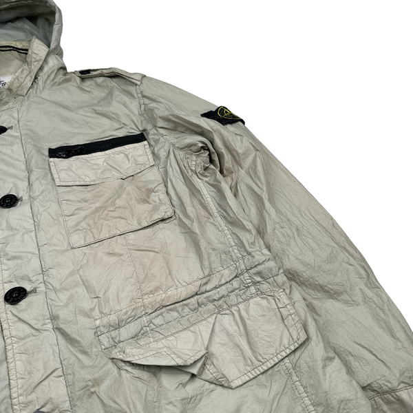 Stone Island 2013 Tan Membrana TC Field Jacket - Large
