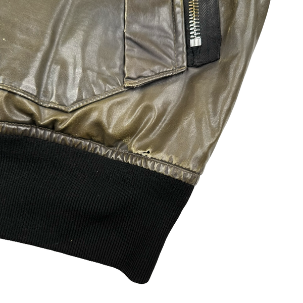 Stone Island 2011 Khaki Waxed ICE 2 Jacket - Large