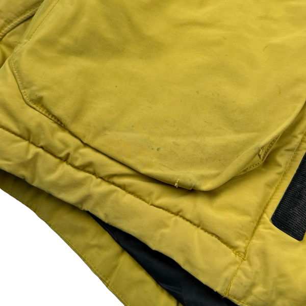 Stone Island 2018 Yellow Micro Reps Primaloft Lined Jacket - Small