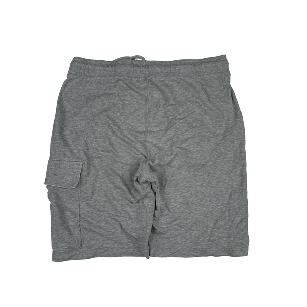 CP Company Grey Cotton Lens Viewer Shorts - Medium