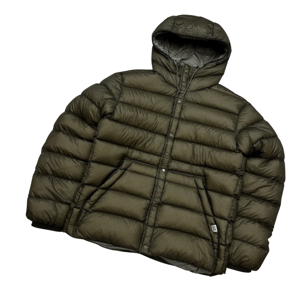 CP Company Khaki Shell DD Down Puffer - Small