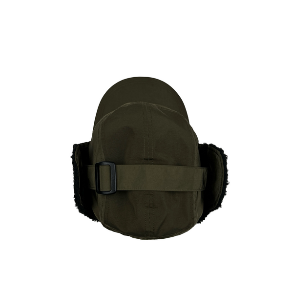 CP Company Khaki Spellout Trapper Cap