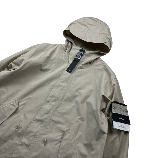 AW07 STONE ISLAND VENTILE DUAL LAYER FIELD JACKET (L) - Jazzy Badger