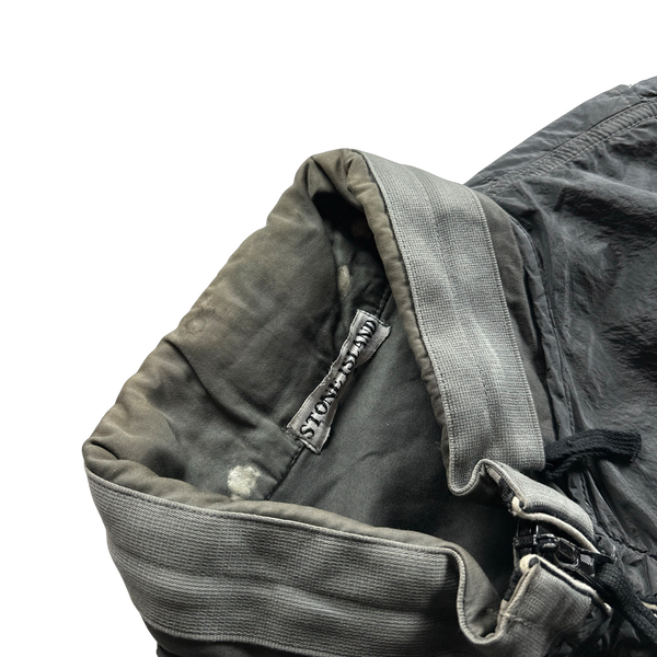 Stone Island 2006 Grey Shimmer Nylon Metal Jacket - XL – Mat's Island