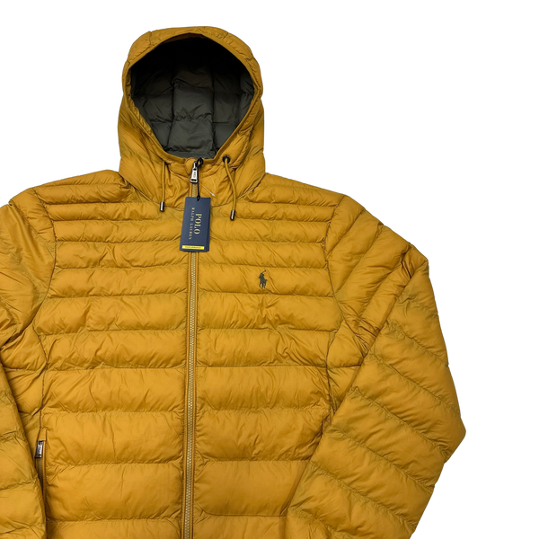 Ralph Lauren Yellow Padded Puffer Jacket - Medium & Large