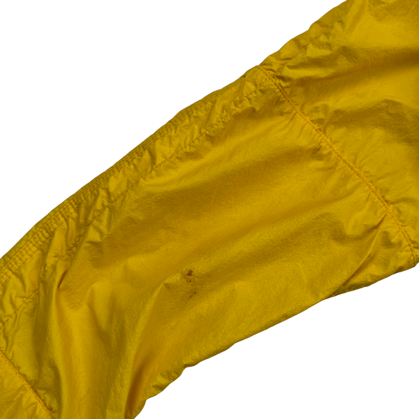 Stone Island 2011 Yellow Membrana TC Hooded Jacket - Large