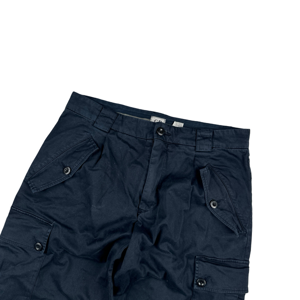 CP Company Navy Cargo Lens Viewer Shorts - XS