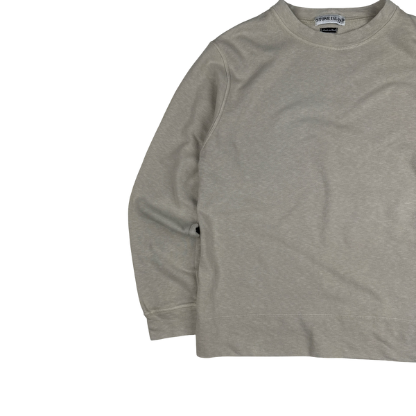 Stone Island 2001 Cotton Knitted Crewneck Jumper - Medium